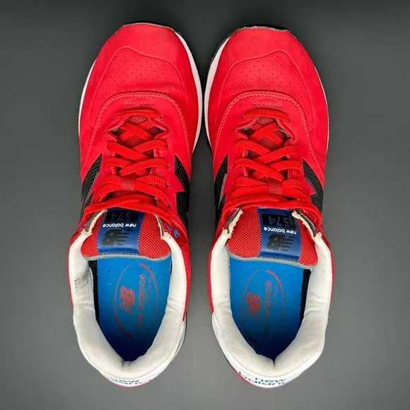 New Balance 574 “Paint Chip” Running Shoes Men’s Sz 10.5
