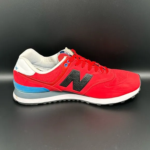 New Balance 574 “Paint Chip” Running Shoes Men’s Sz 10.5