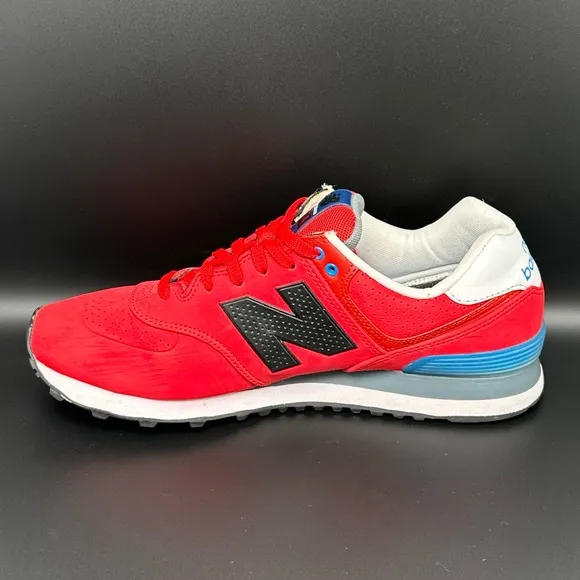 New Balance 574 “Paint Chip” Running Shoes Men’s Sz 10.5