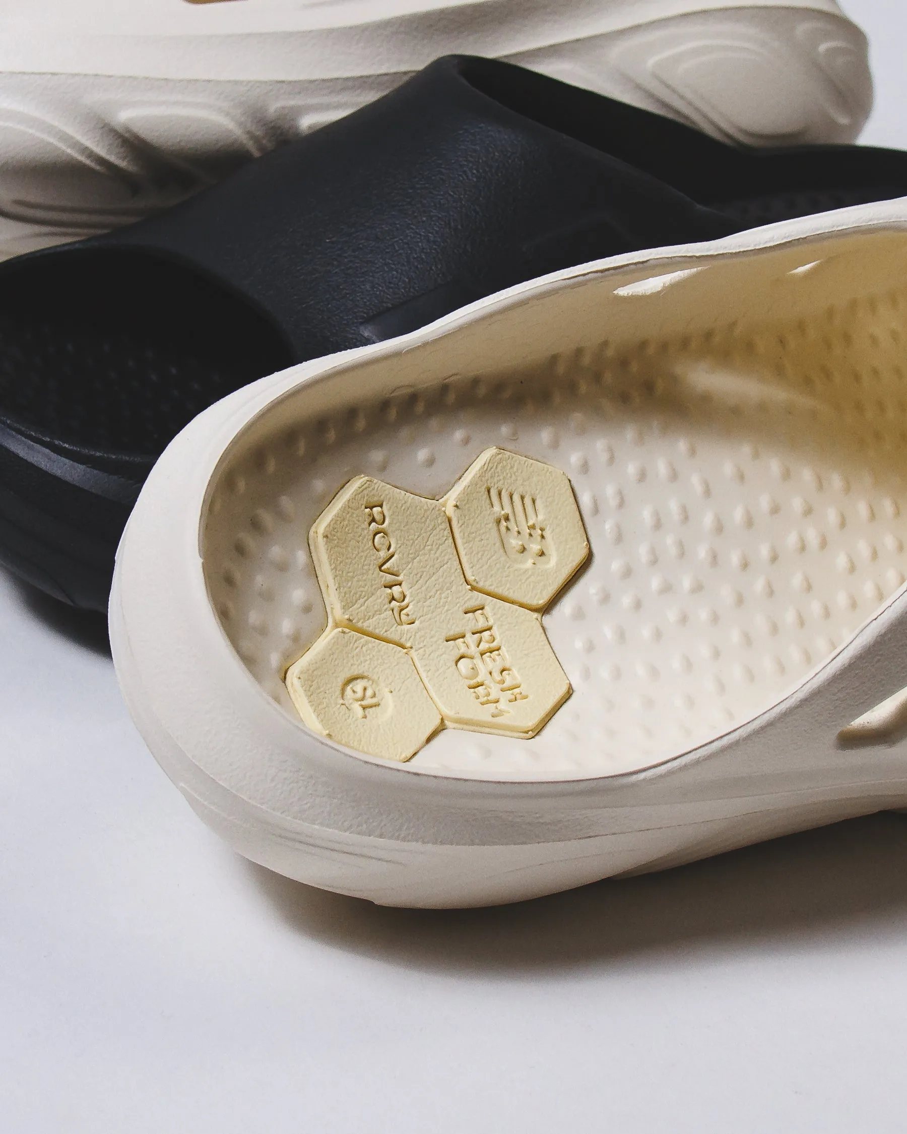 New Balance Men Fresh Foam RCVRY Slide Angora RCVRYSC1
