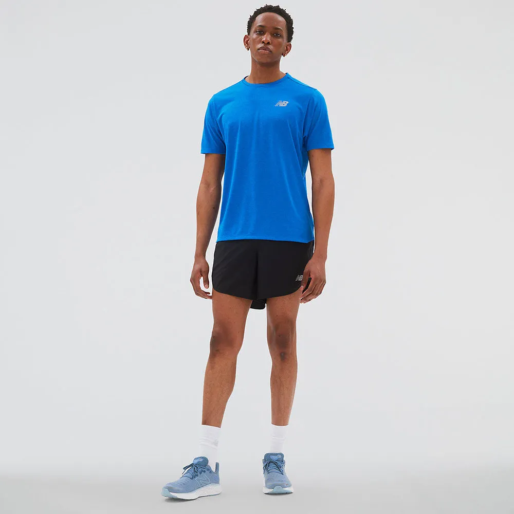 New Balance Mens Impact Run 5 Inch Short