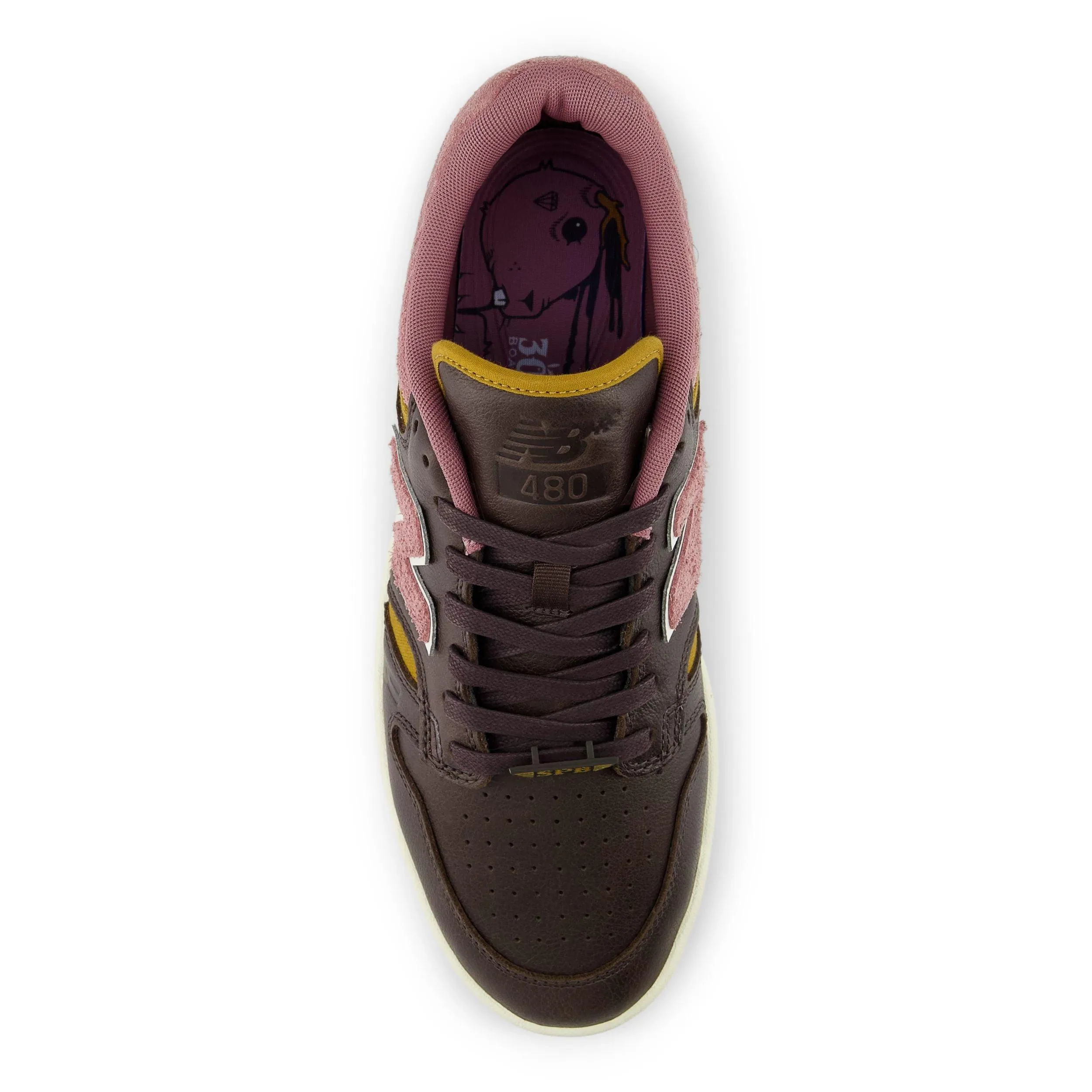 NEW BALANCE NUMERIC x 303 x JEREMY FISH 480 Brown/Pink