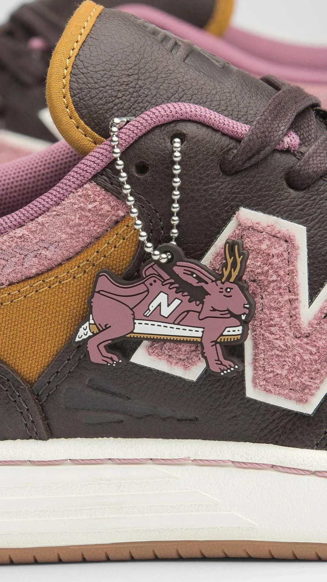 NEW BALANCE NUMERIC x 303 x JEREMY FISH 480 Brown/Pink
