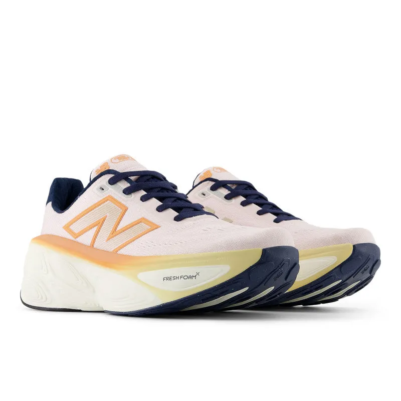 New Balance Women's Fresh Foam X More v5 Running Shoes in PINK GRANITE