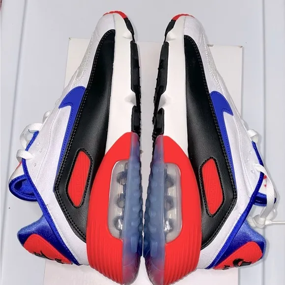 New Size 11 Nike Air Max 2090 EQI Summit White Racer Blue Athletic Sneaker Shoes
