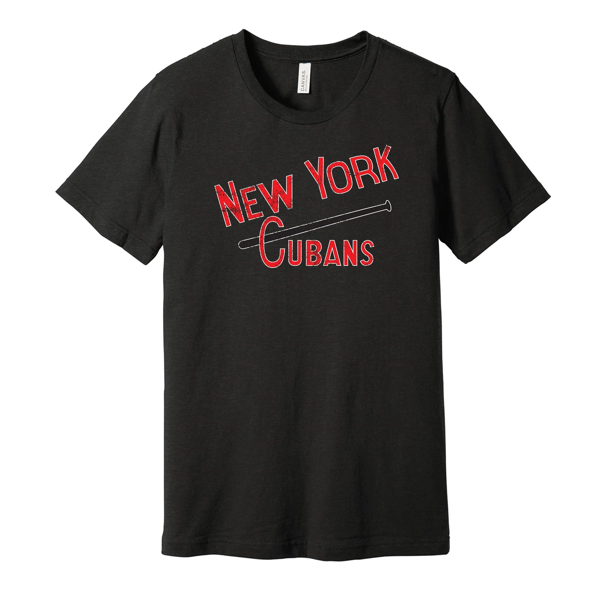 New York Cubans Distressed Logo Shirt - Defunct Baseball Team - Celebrate Black & Latino Heritage and History - Hyper Than Hype