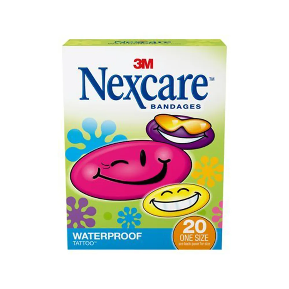 Nexcare Bandages Cool Tattoo  20's pack