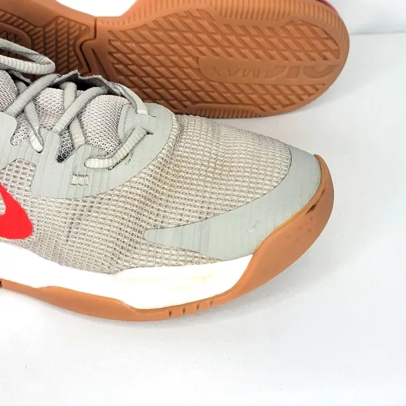 Nike Air Max Alpha sneakers in Gray and Red - Size 8.5 (M); 10 (W) P1273