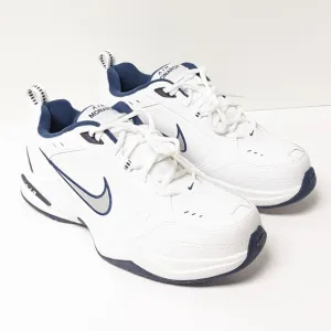 Nike Air Monarch IV Athletic Sneakers, White, Mens 11 4E