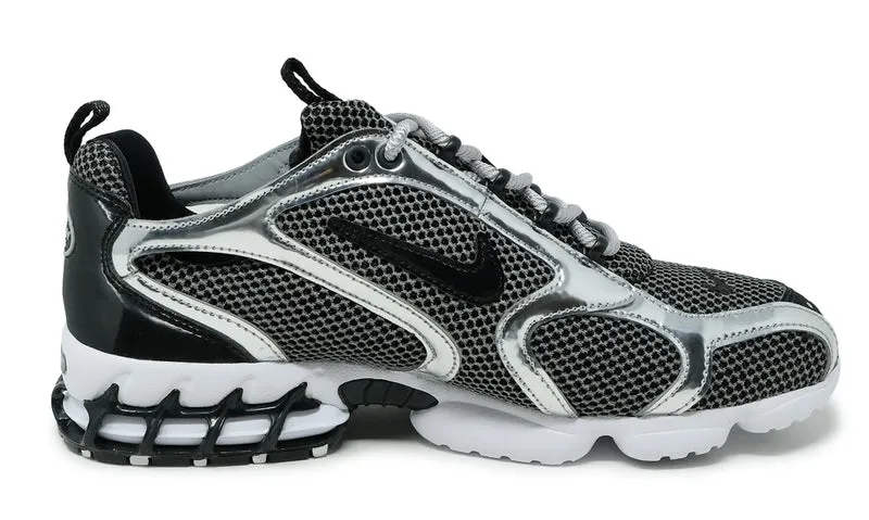 Nike Air Zoom Spiridon Cage 2 x Stussy Platinum 3M (CU1854-001) Men's Size 4-8