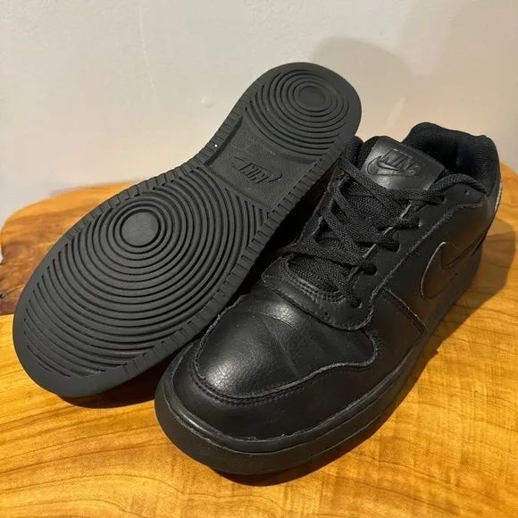 Nike AQ1775-003 US Size 8.5 Men Black Ebernon Low Sneakers Running Shoes