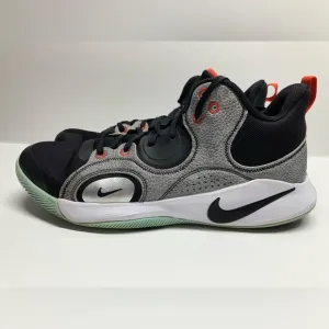 Nike Fly By Mid 2 Basketball Sneakers Black/Wolf Gray, Size 13, CU3503002, Men’s