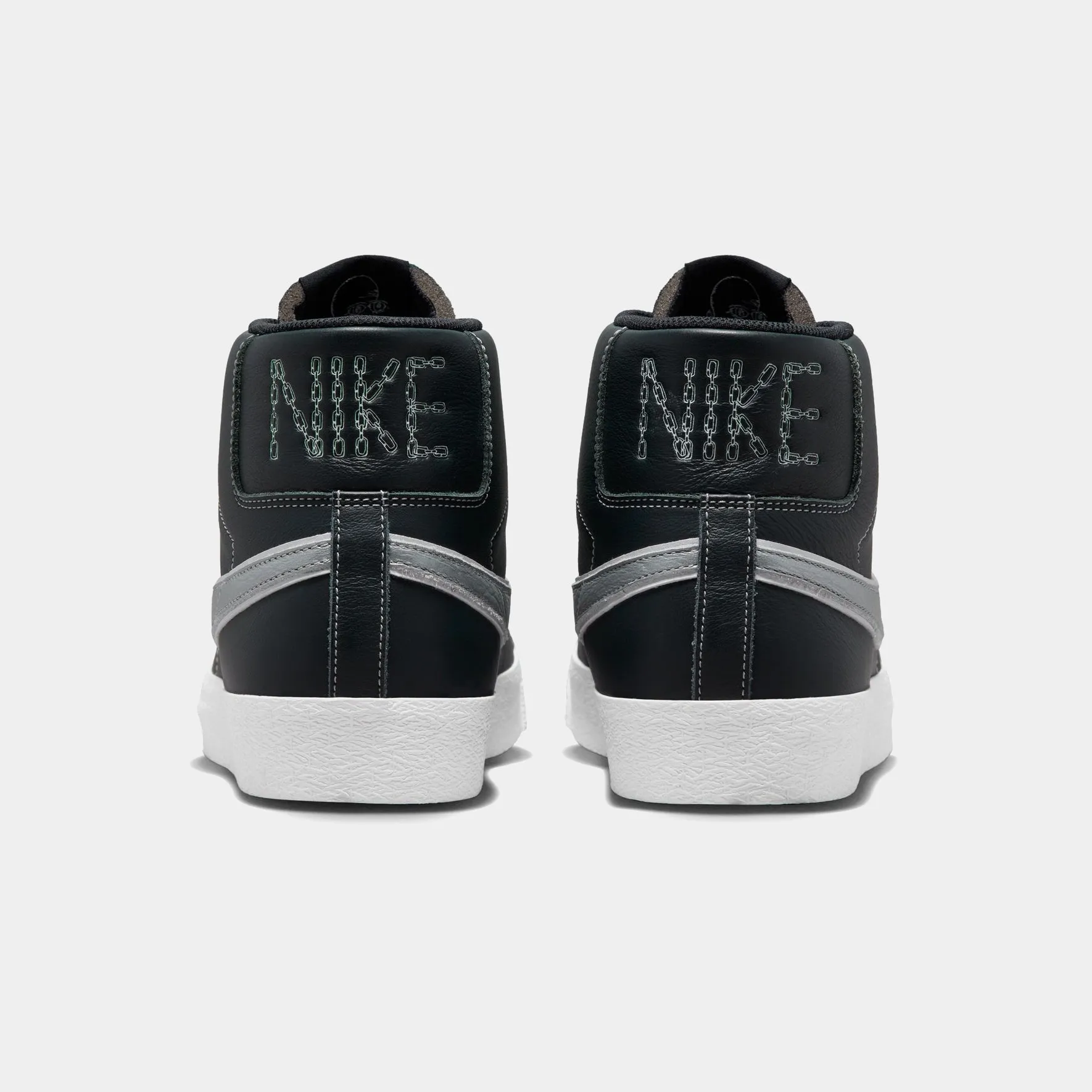 NIKE SB ZOOM BLAZER MID X MASON SILVA - BLACKENED BLUE/WOLF GREY