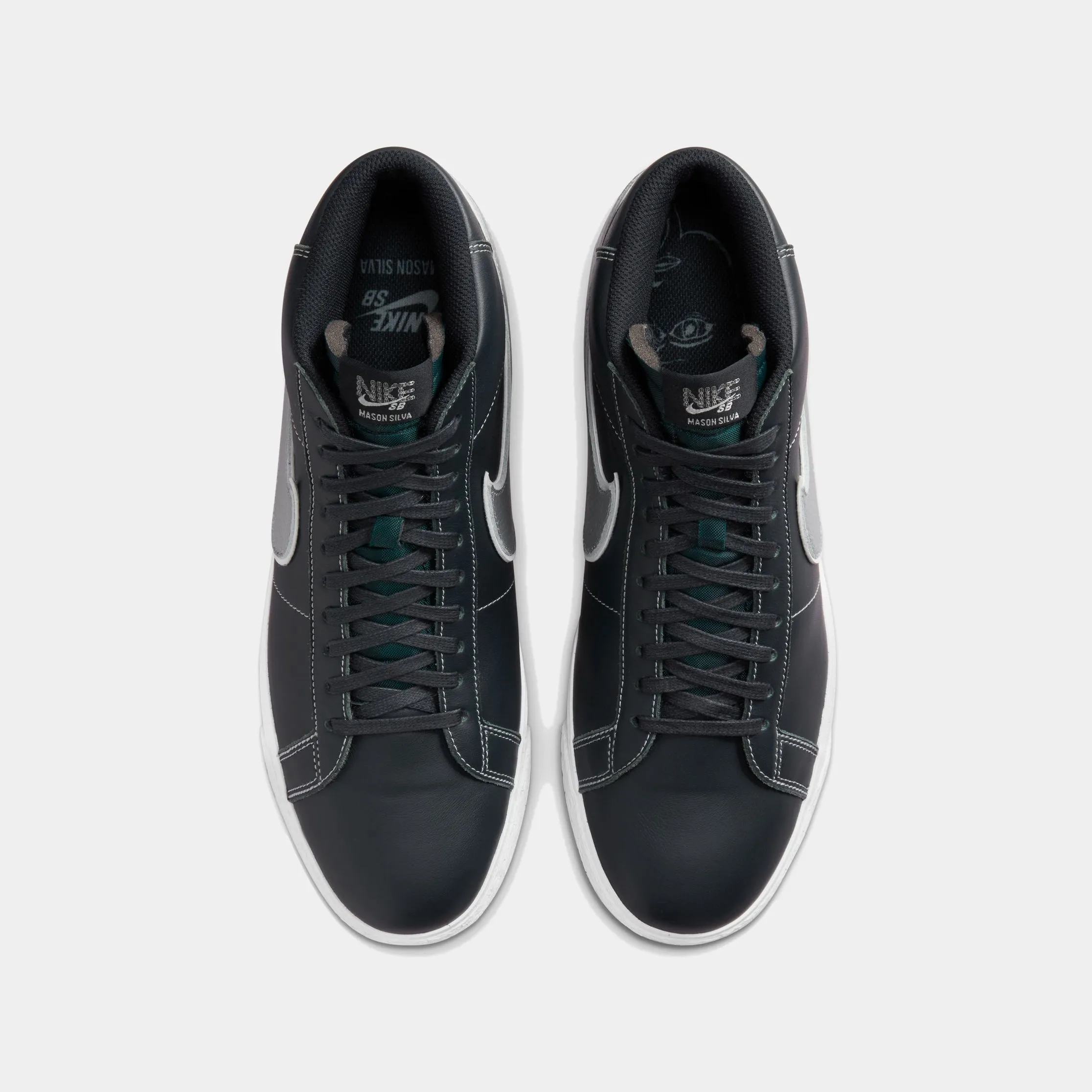 NIKE SB ZOOM BLAZER MID X MASON SILVA - BLACKENED BLUE/WOLF GREY