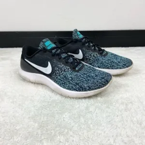 Nike Flex Contact Aqua Black Running Shoes