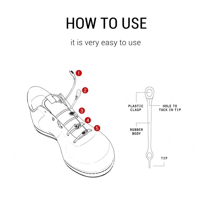 No Tie Shoelace