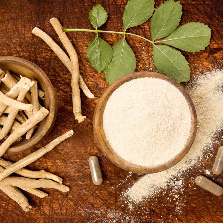 Organic Ashwagandha Root with Black Pepper | Vegan 1360 mg