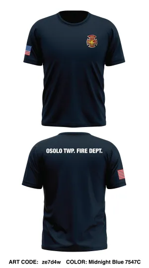 Osolo Twp. Fire Department Store 1 Core Men's SS Performance Tee - ze7d4w