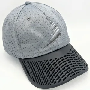 Performance Sail Swoosh Hat - Grey with Charcoal Brim