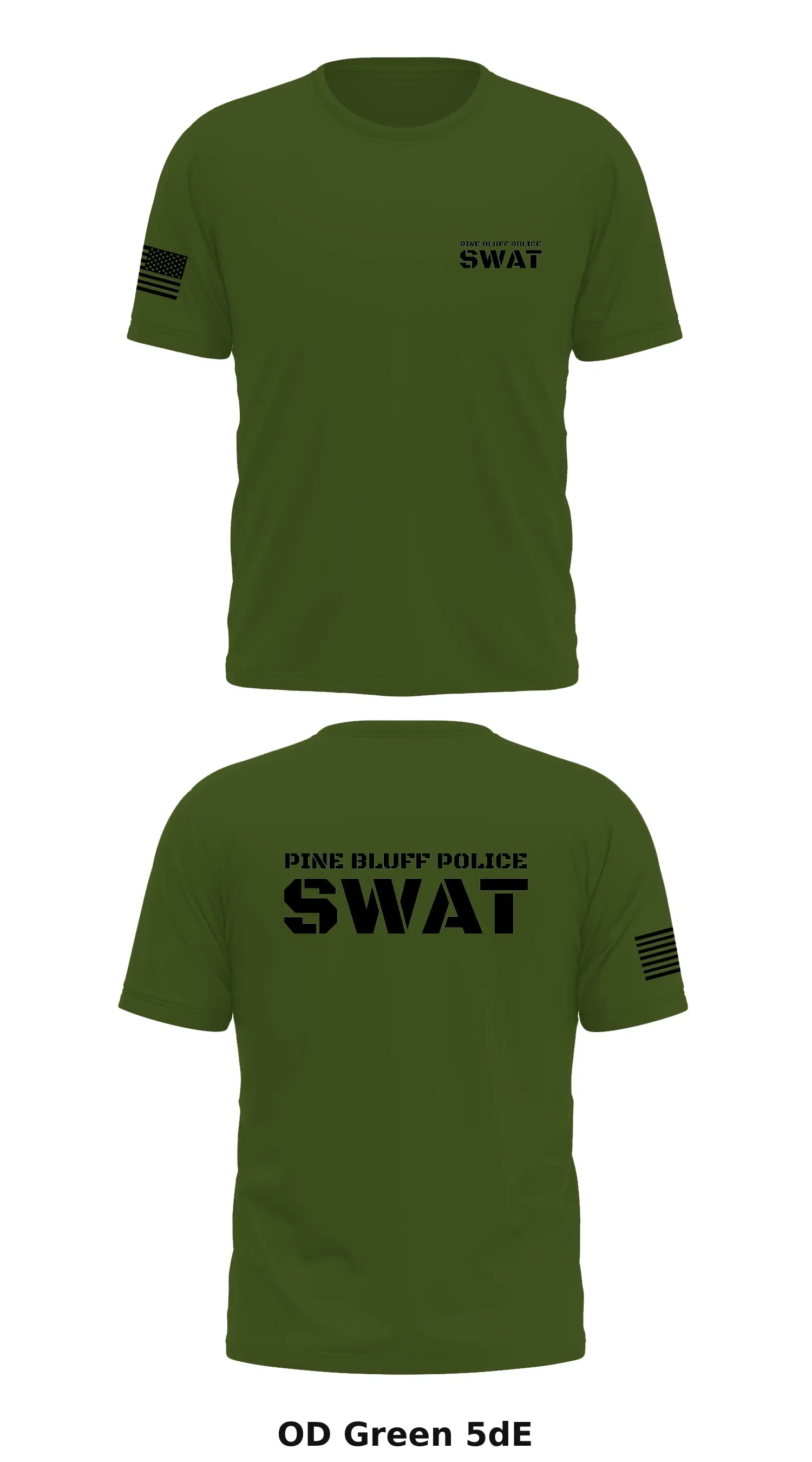 Pine Bluff Police SWAT Store 1 Core Men's SS Performance Tee - 5dE