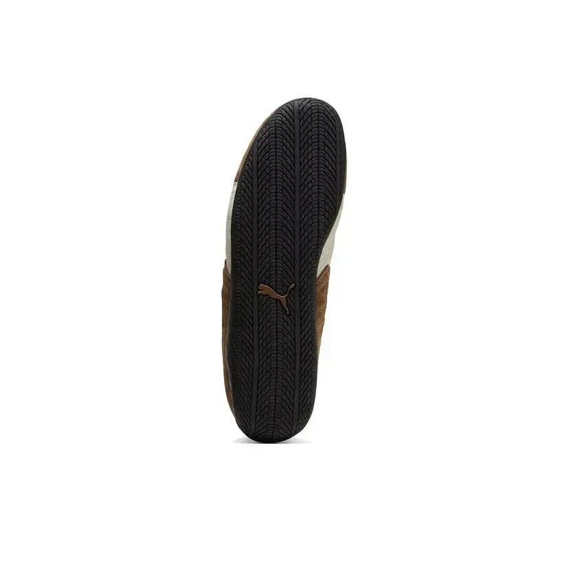 Puma Speedcat Archive Haute Coffee Frosted Ivory 398847-02 Non-slip and wear-resistant casual shoes （One size smaller）