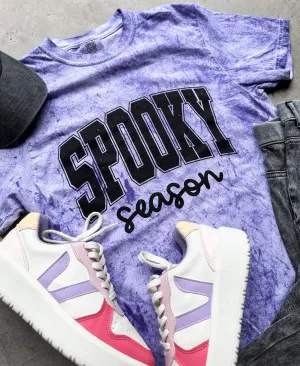 Purple Color Blast {SPOOKY SEASON} Crew Neck Tee