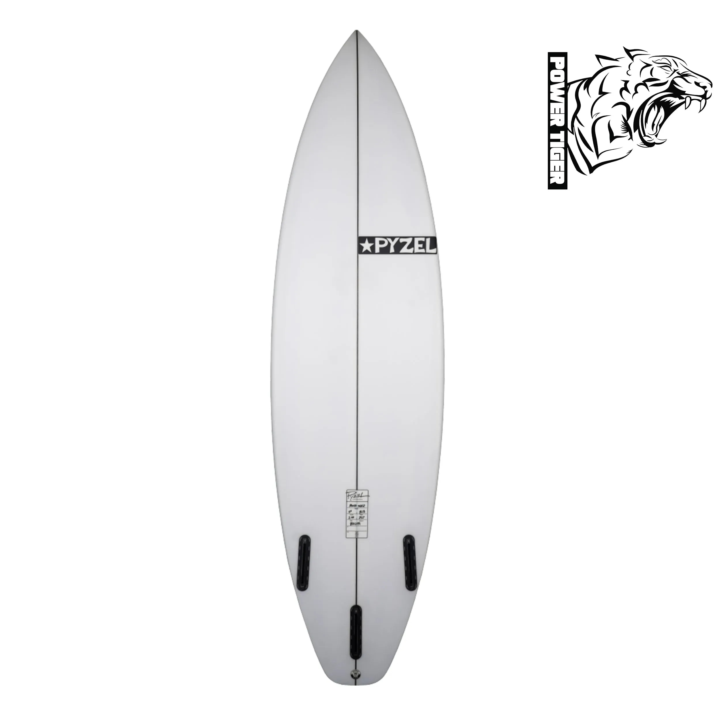 PYZEL POWER TIGER SURFBOARD