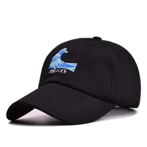 "WAVE" Casquette Baseball Streetwear Noir - UBR1™
