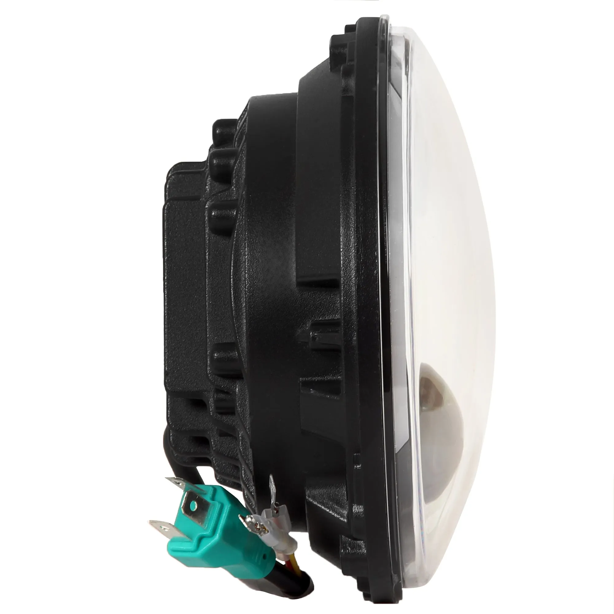 RE 7 Inch 6 LED Half Cut Hi-Low Headlight (75 Watt)