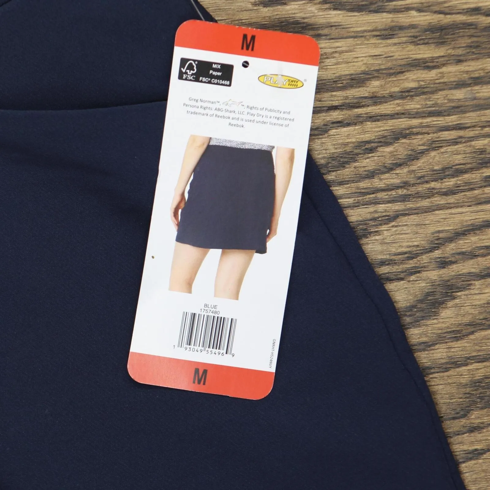 Reel Life Womens Mesh Lined Tennis Golf Skort 1757480