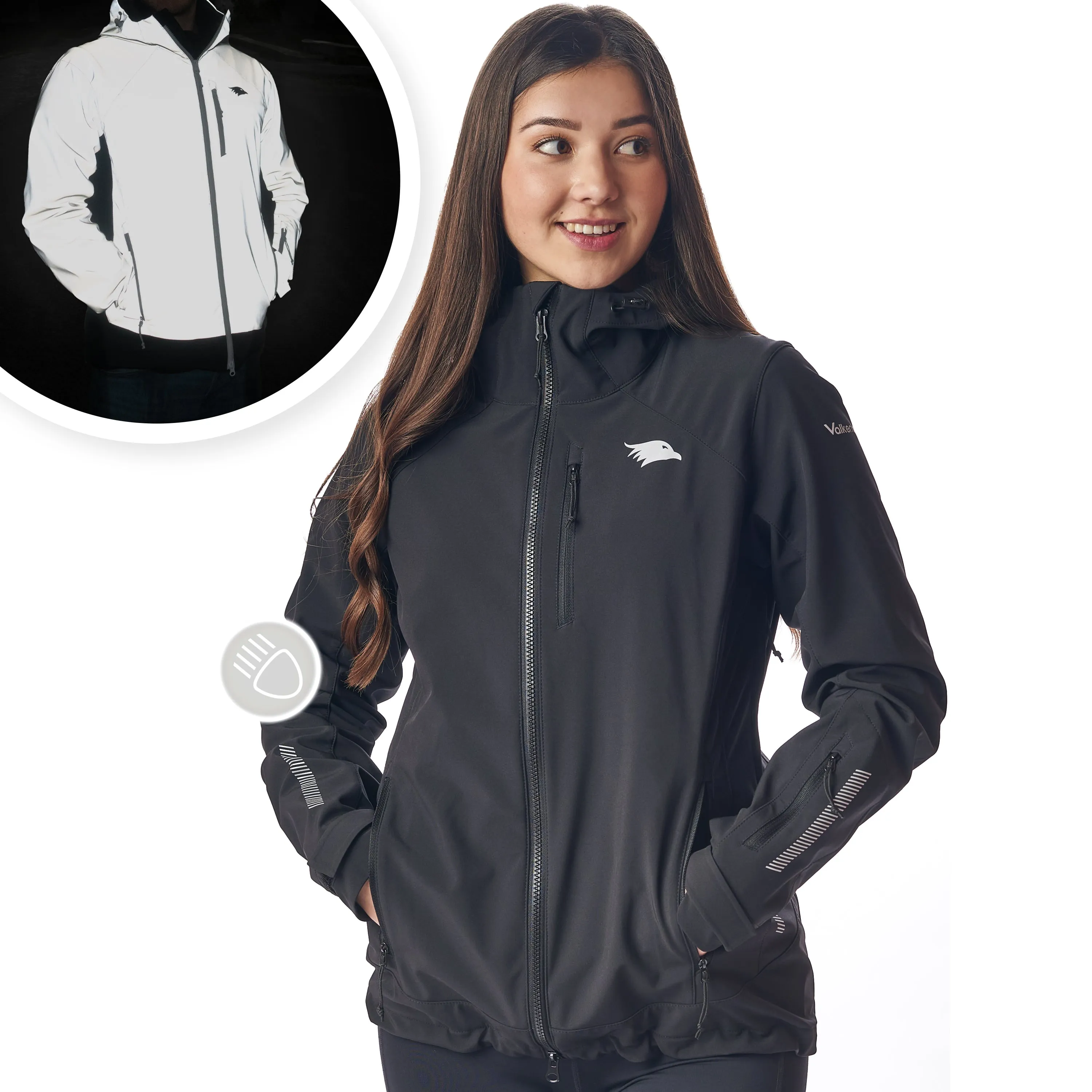 Reflektierende Funktionsjacke - Damen