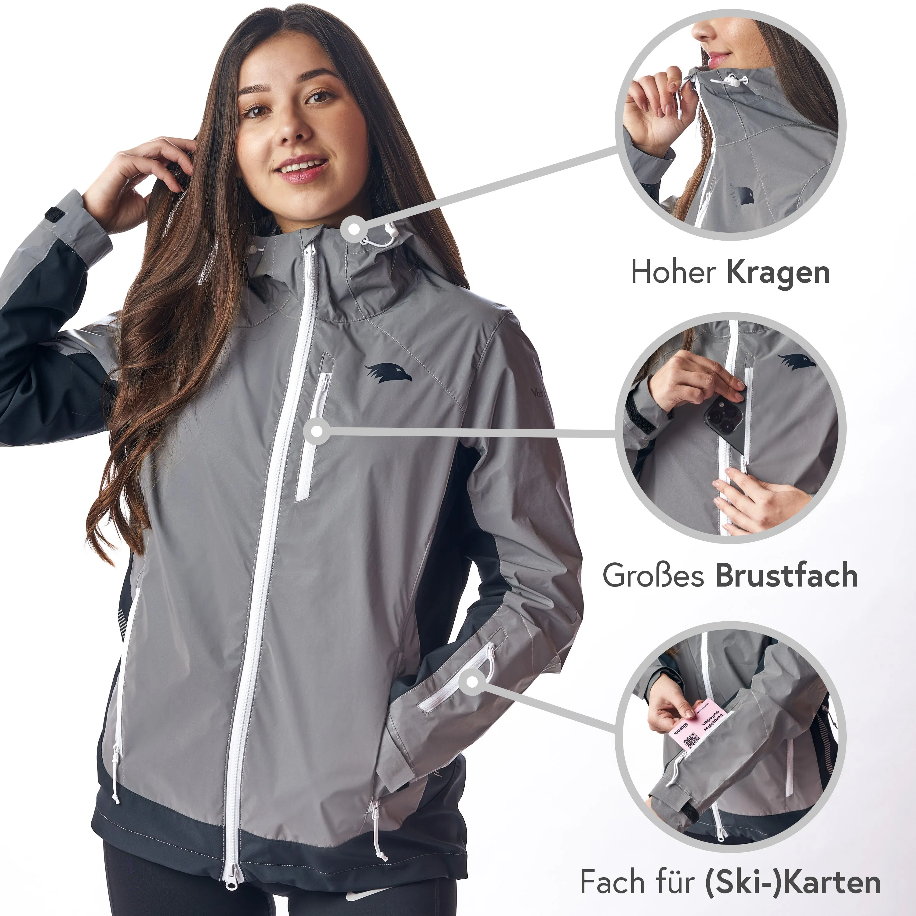 Reflektierende Funktionsjacke - Damen