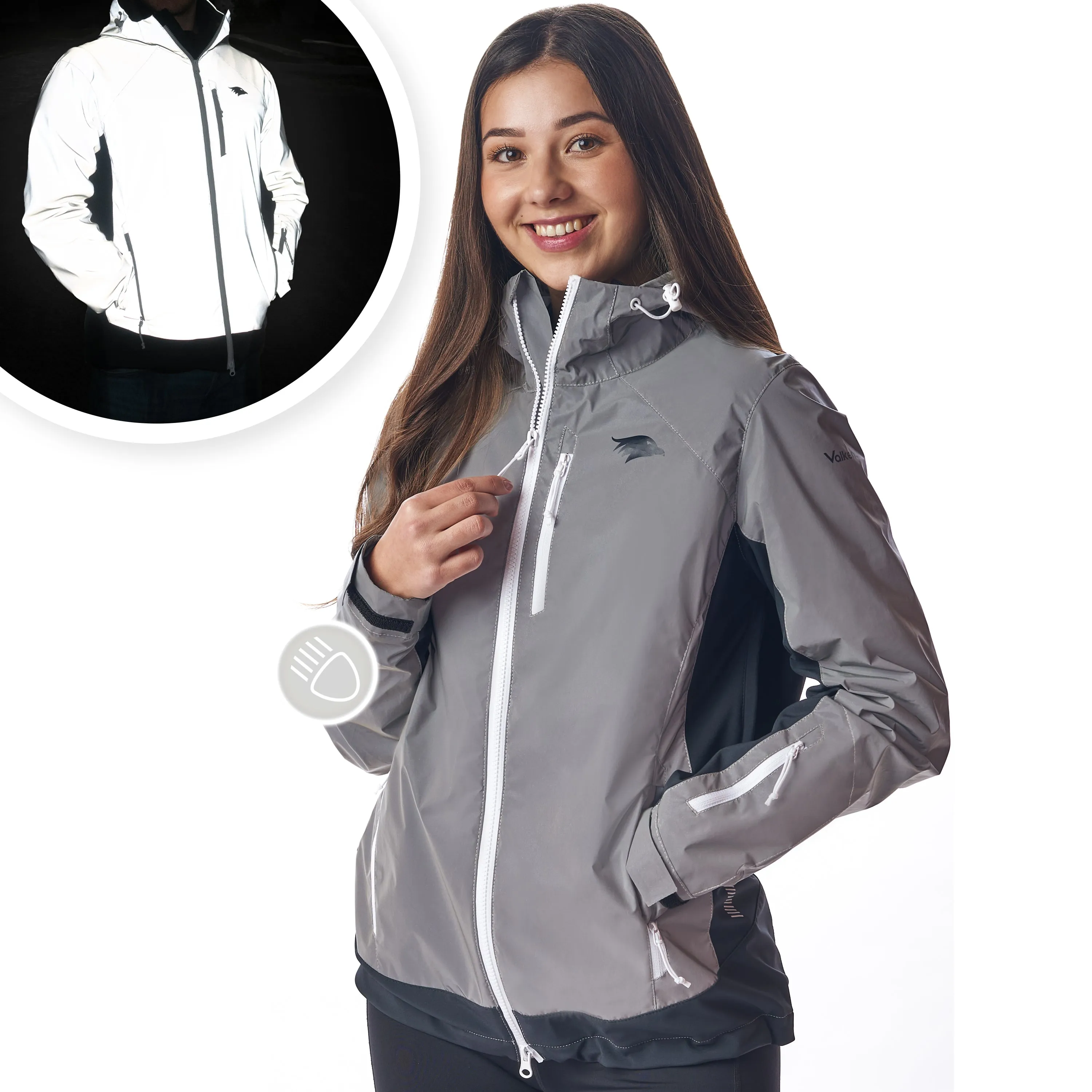 Reflektierende Funktionsjacke - Damen