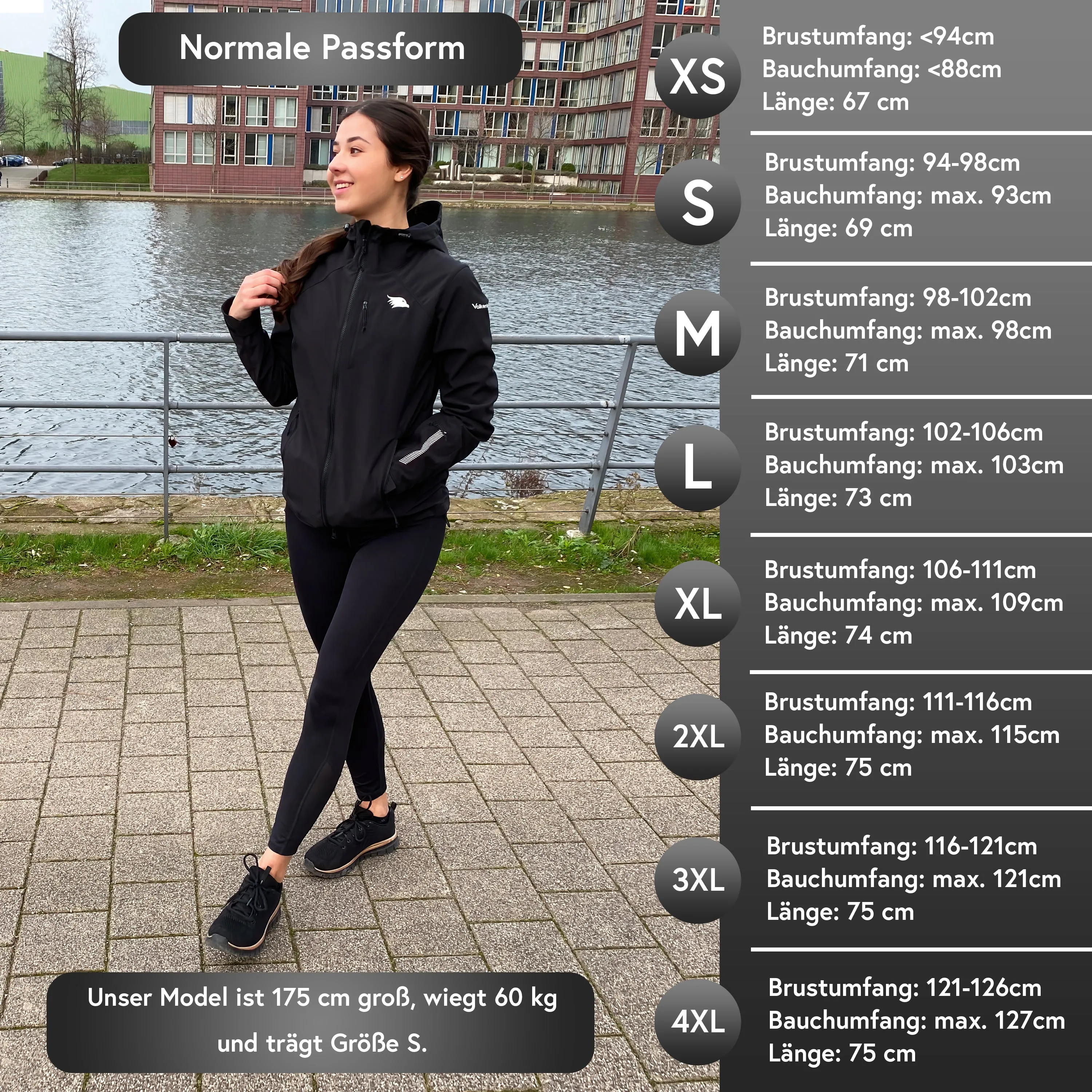 Reflektierende Funktionsjacke - Damen