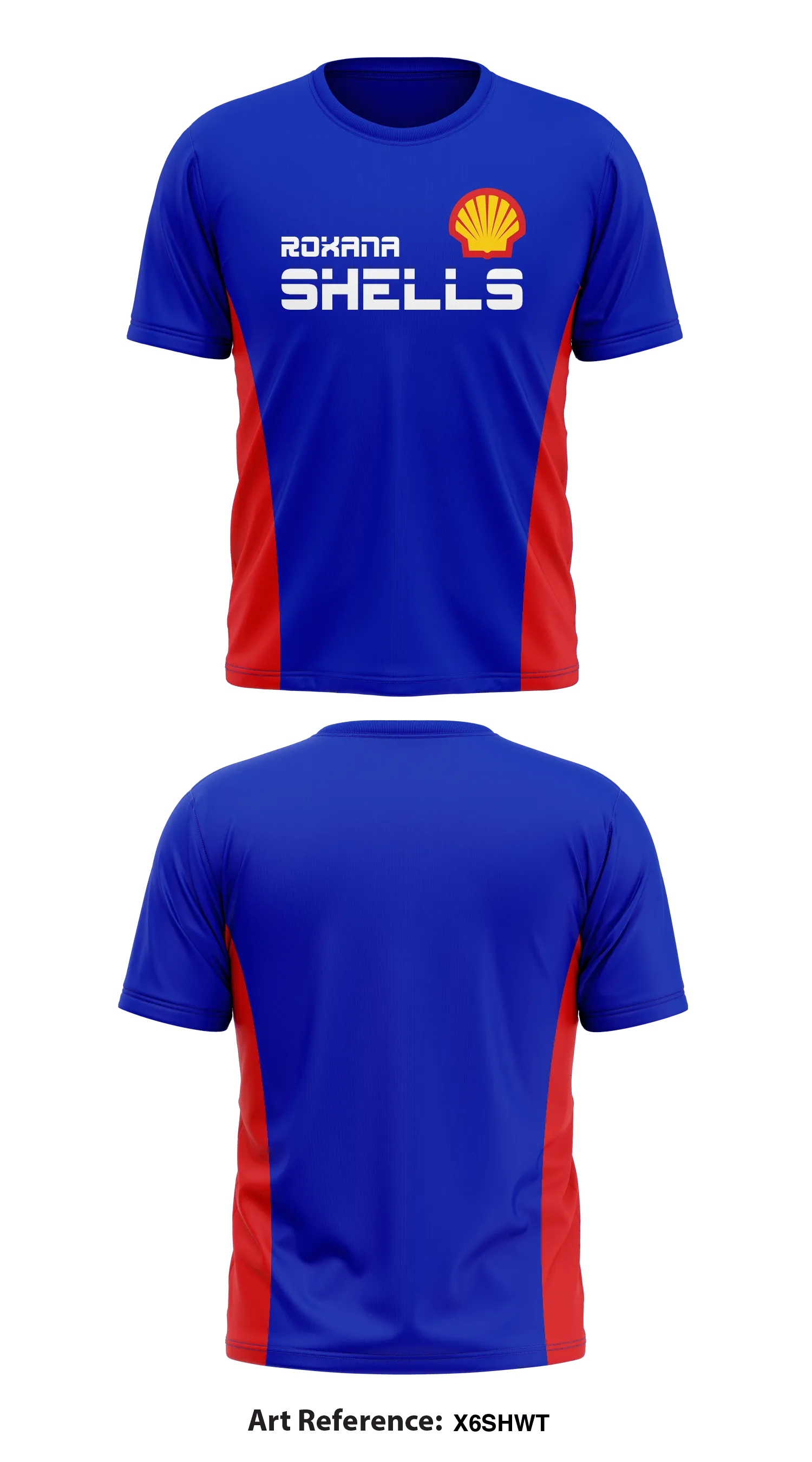 Roxana Shells 12u Store 1 Core Men's SS Performance Tee - x6sHWT
