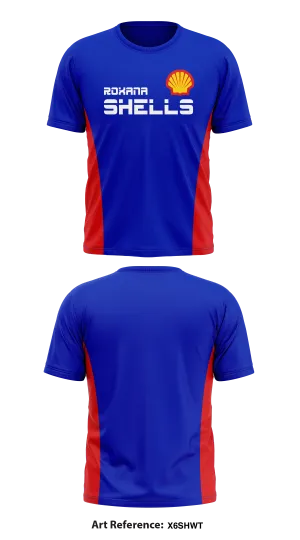 Roxana Shells 12u Store 1 Core Men's SS Performance Tee - x6sHWT