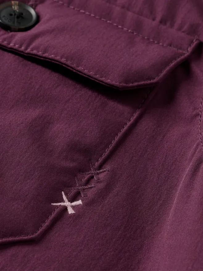 Scotch & Soda Padded Nylon-Blend Overshirt