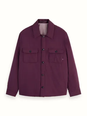 Scotch & Soda Padded Nylon-Blend Overshirt