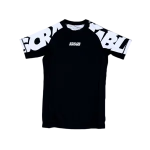 Scramble Baka Kids Rash Guard - Black