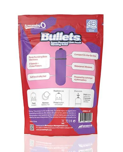Screaming O 4B Bullet