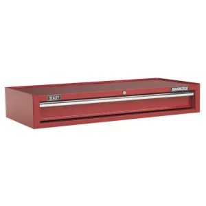 Sealey 1 Drawer Mid-Box with Ball Bearing Slides - Red - D