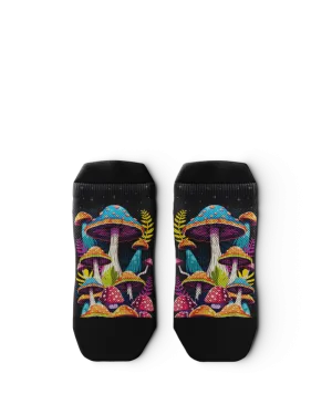 Shroomscape Ankle Socks