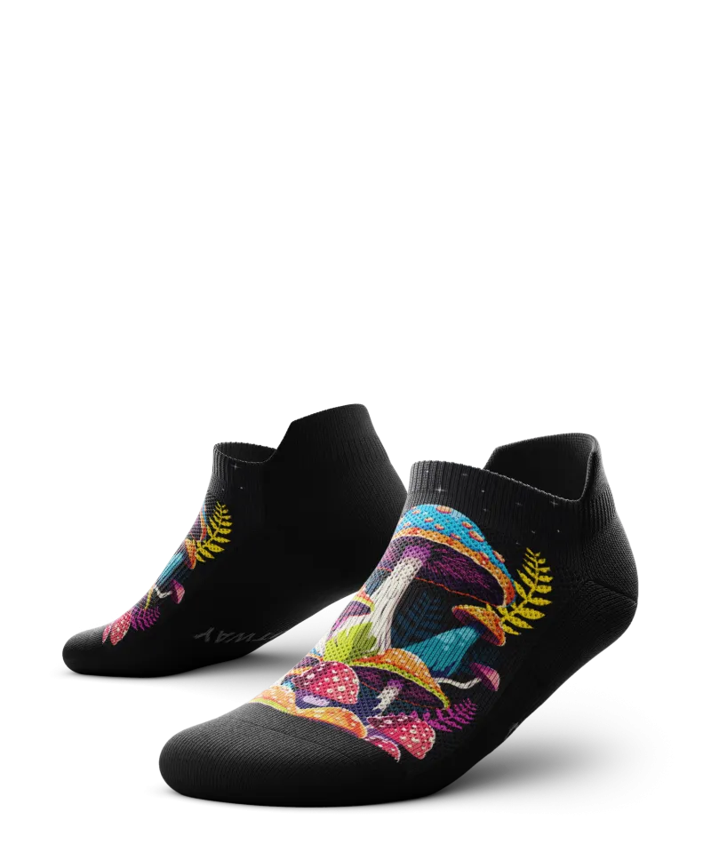 Shroomscape Ankle Socks