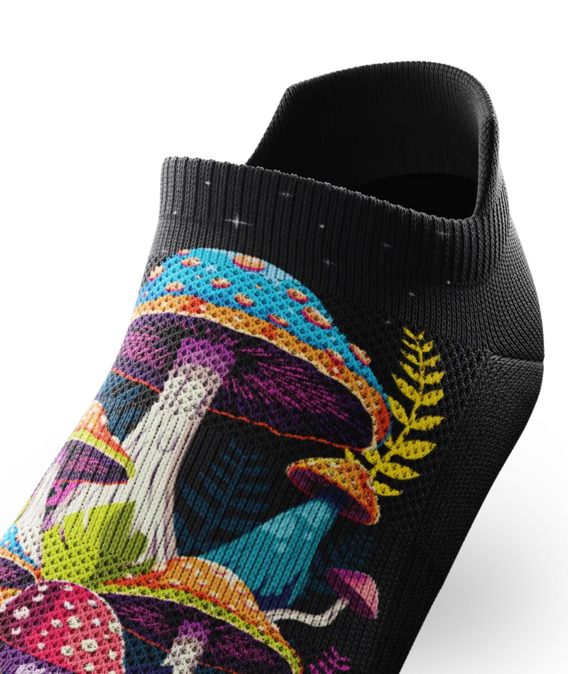 Shroomscape Ankle Socks