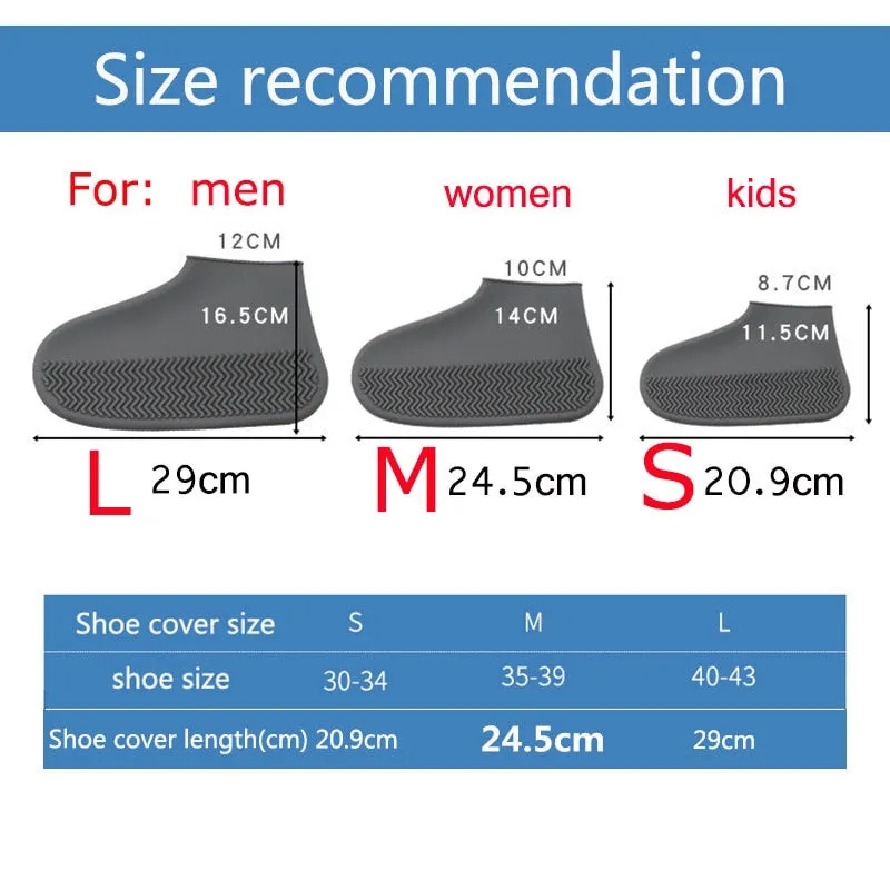 Silicone Waterproof Shoe Covers