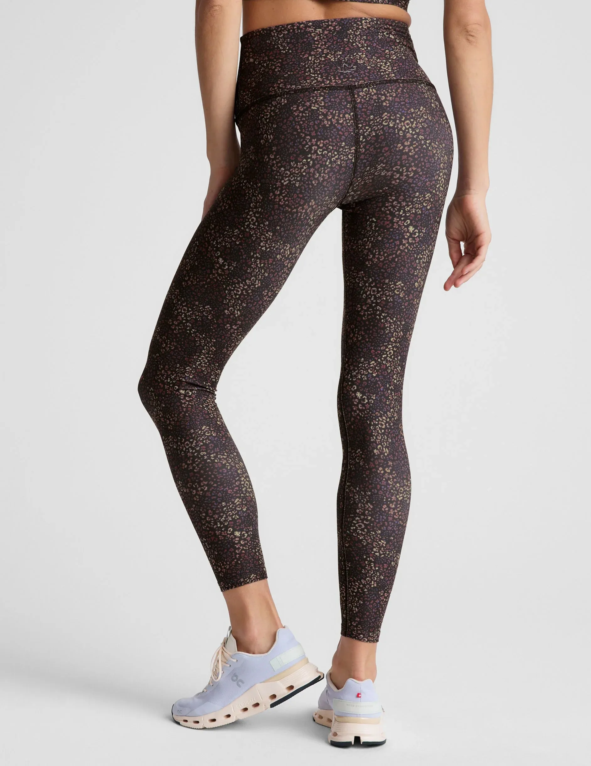 Softmark Caught in the Midi HW Legging by Beyond Yoga | Ditsy Leopard