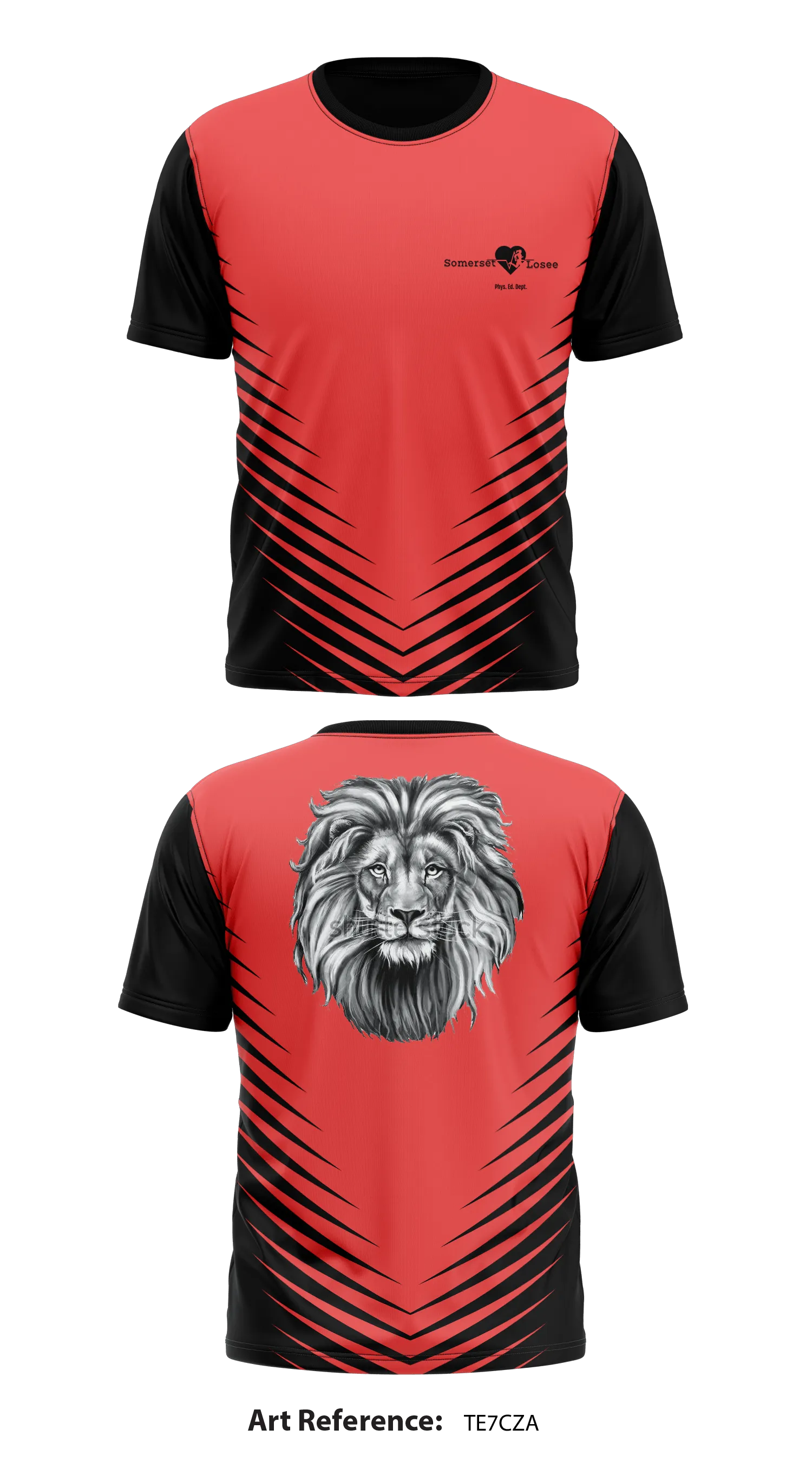Somerset Academy Losee Store 1 Core Men's SS Performance Tee - Te7CZA