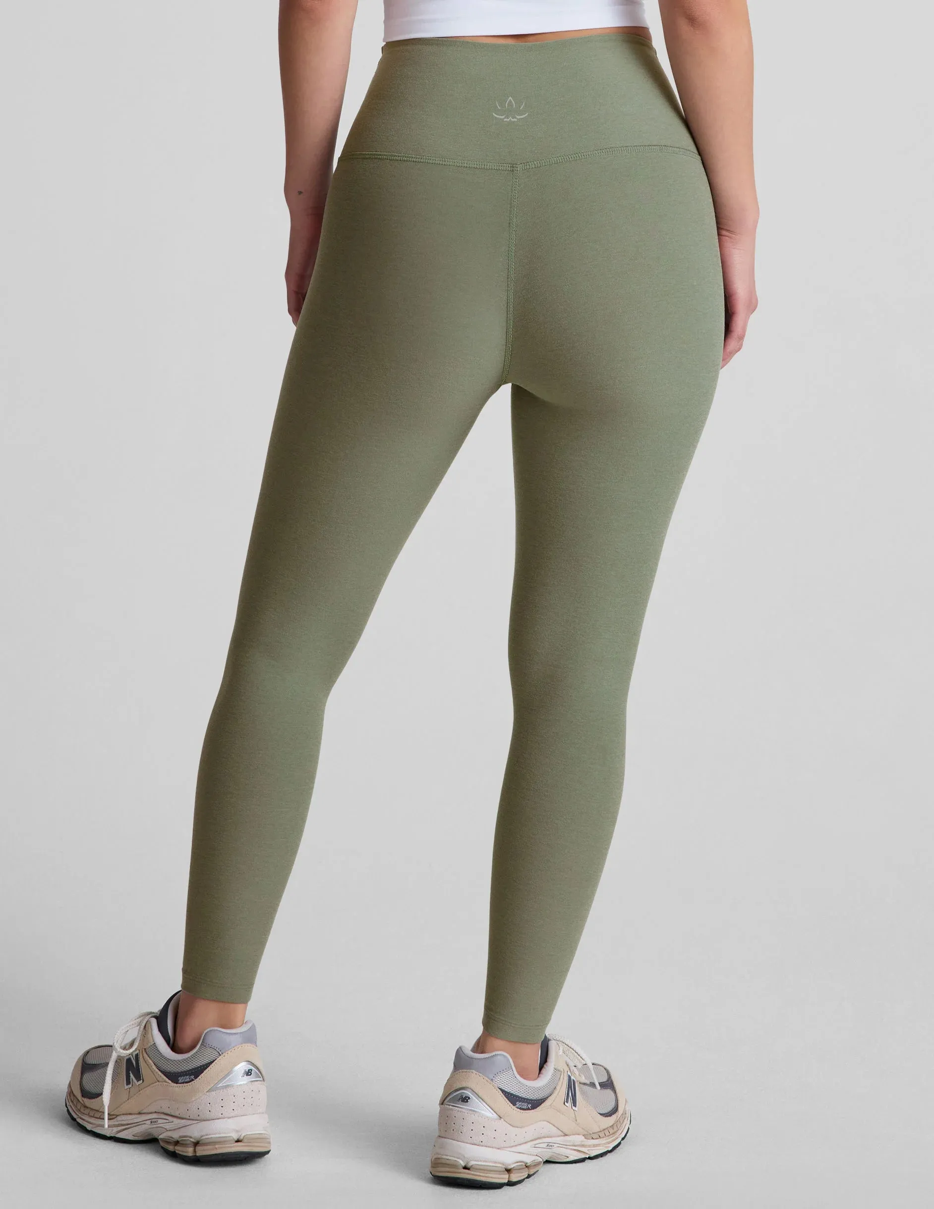 Spacedye Caught in the Midi HW Legging by Beyond Yoga | Grey Sage Hthr
