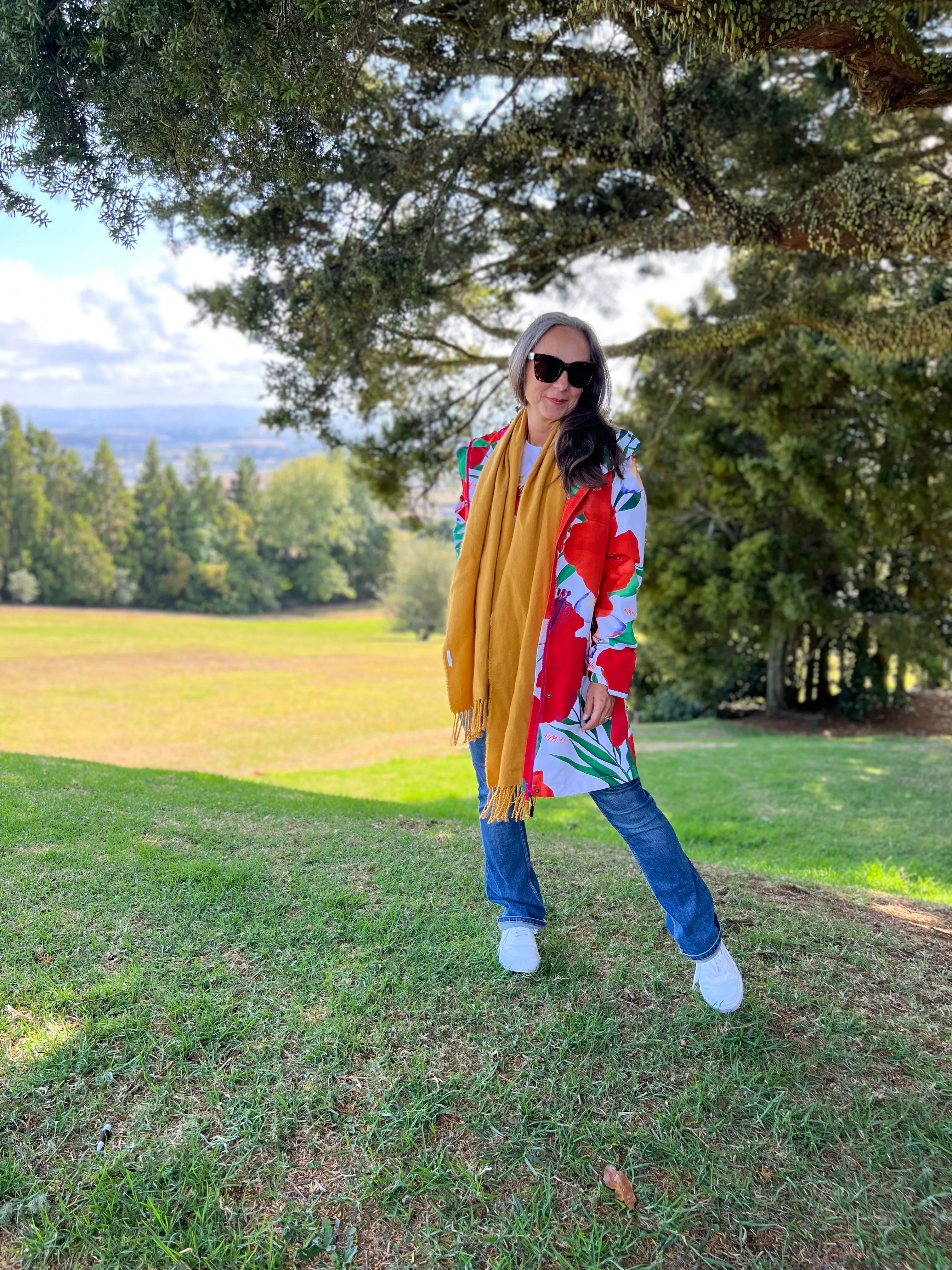 St Tropez - waterproof, long raincoat
