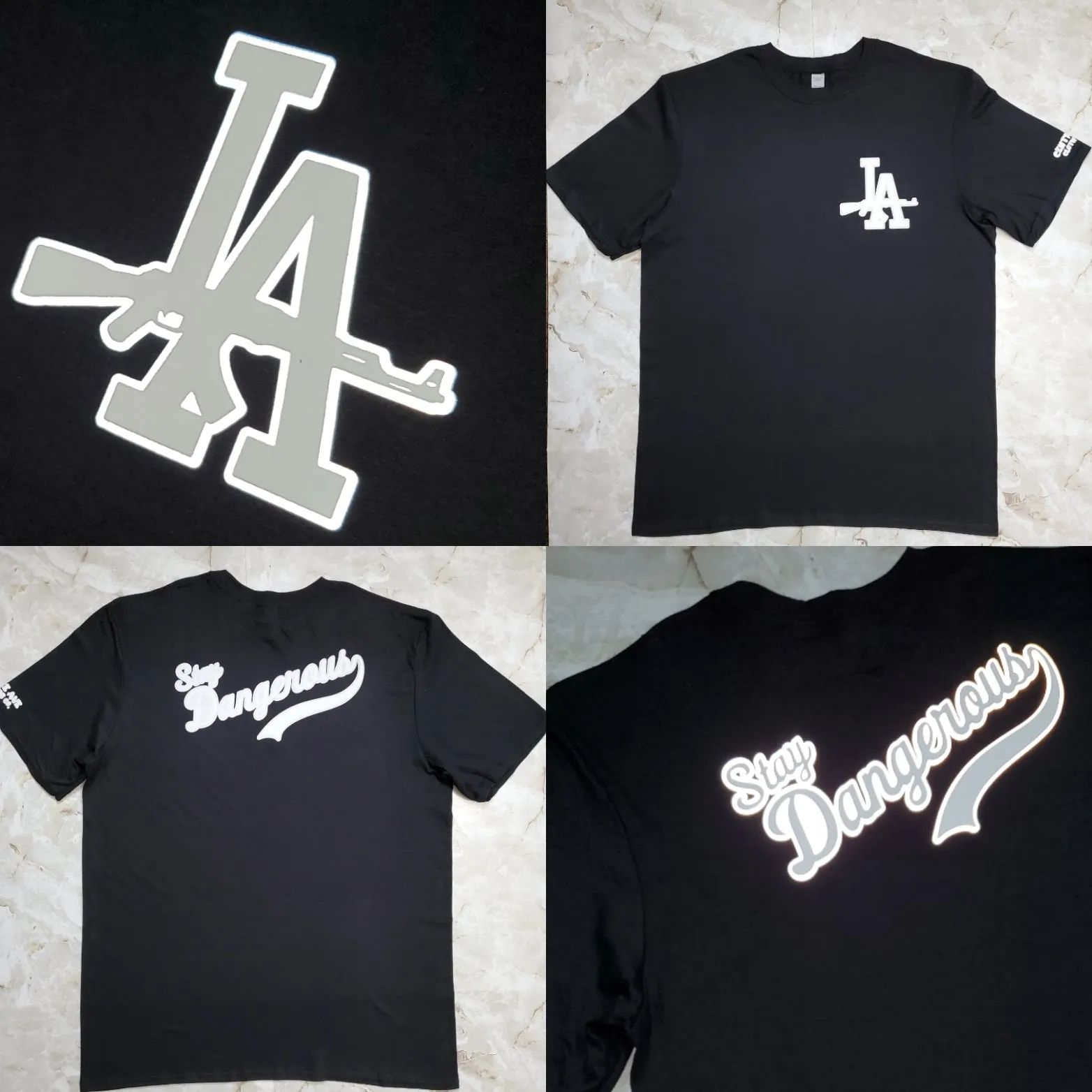 Stay Dangerous T-Shirt (LA Black)